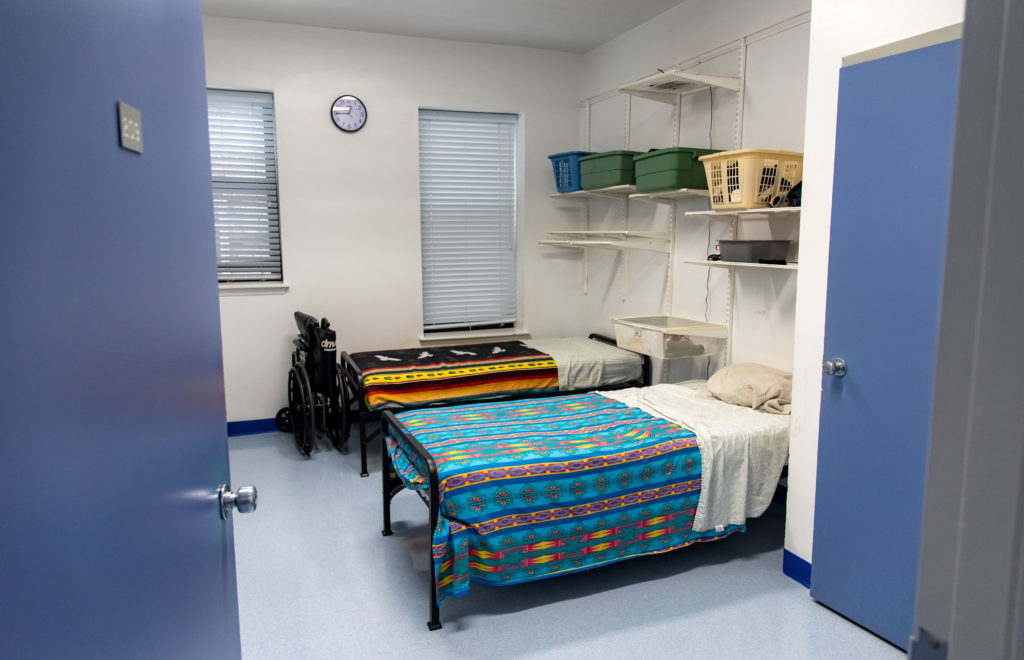 Patient room at Christ House